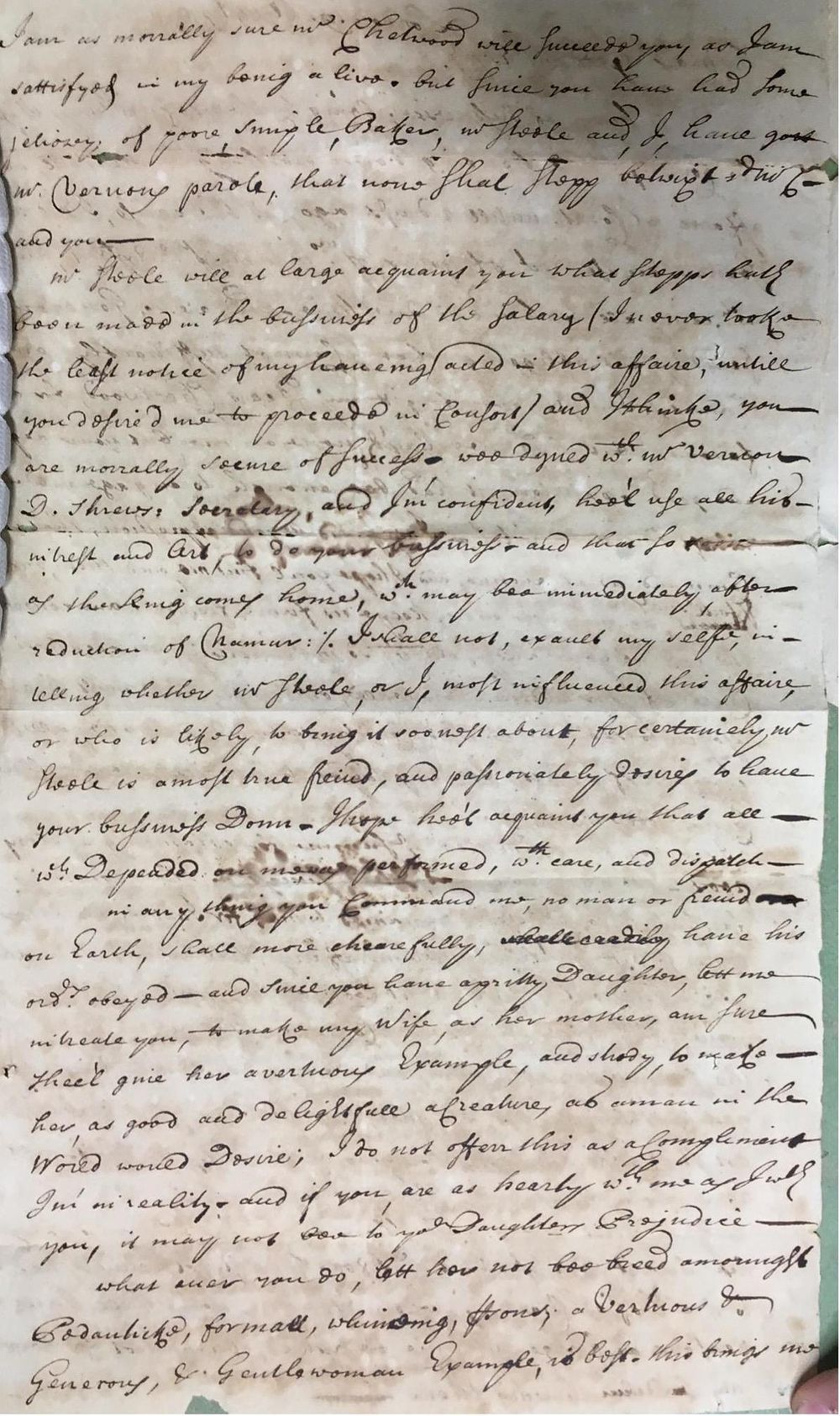urania letter 3